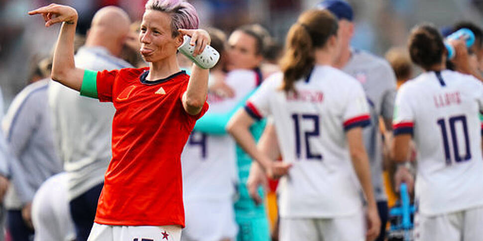 Donald Trump tells USWNT's Meg...