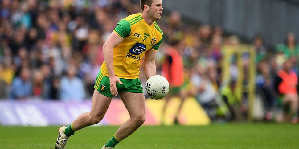 Donegal's Eoghan Bán Gallagher...