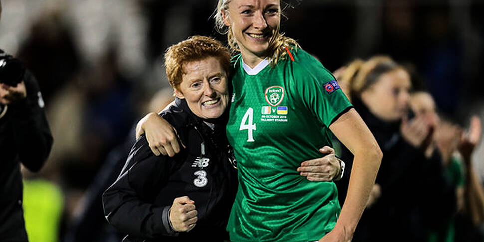 Louise Quinn - ROI beat Ukrain...
