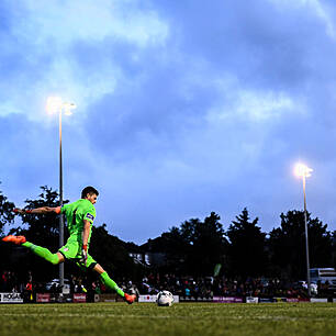 Cabinteely 'Keeper Stephen McG...