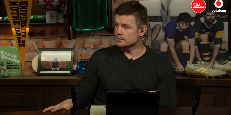 Brian O'Driscoll's reaction to...