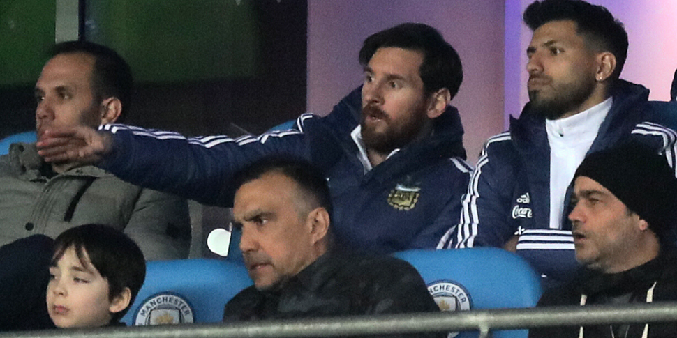 Aguero and Messi's special bon...