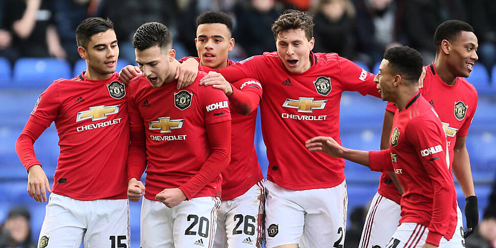 Manchester United hit Tranmere...