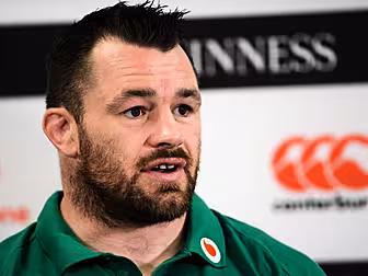 Cian Healy channels Garth Mare...