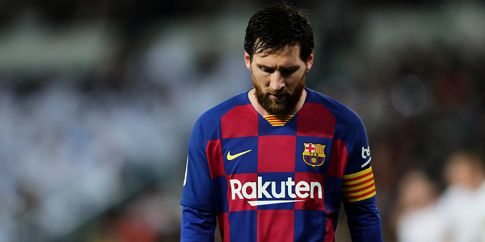 Lionel Messi's declining form...