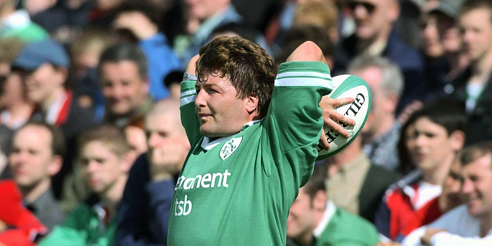 'I threw my first line-out for...