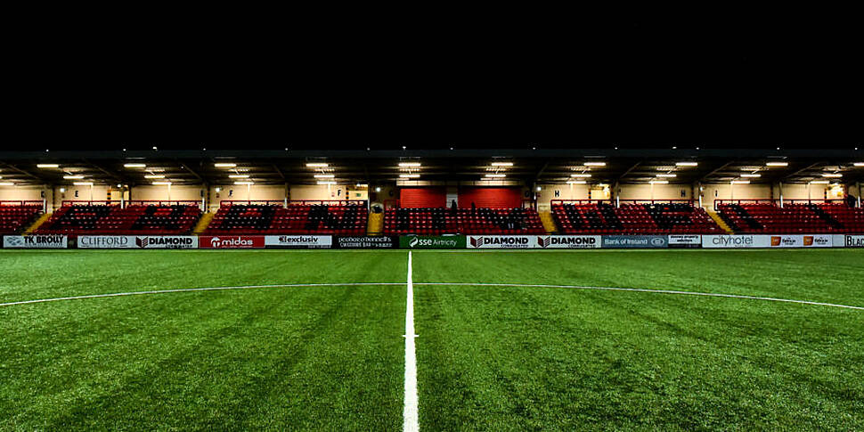 Derry's game with Sligo behind...