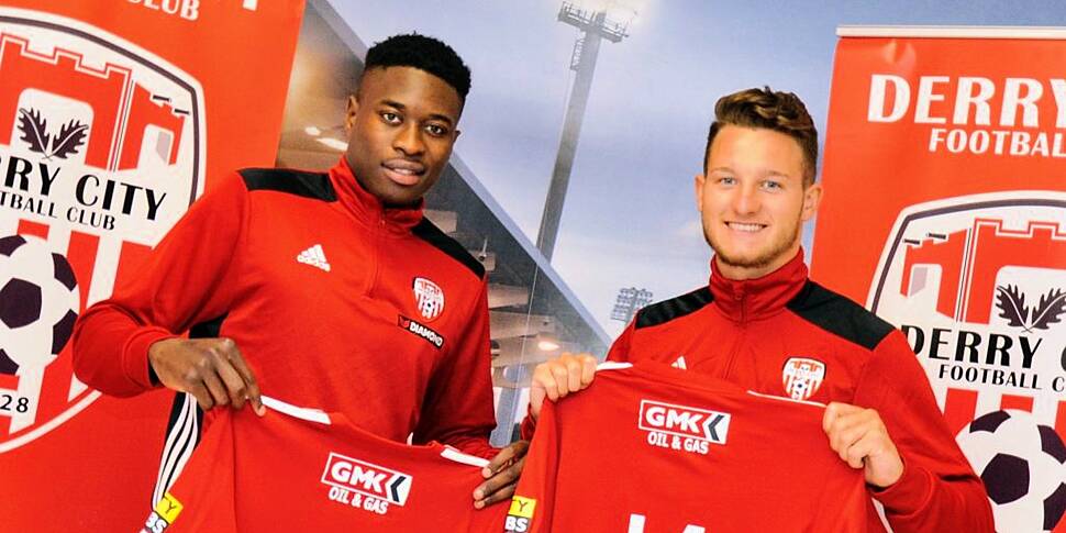 Derry continue signing spree w...