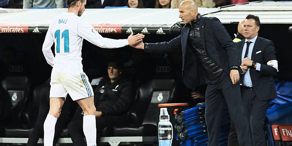 Zidane claims Bale asked to be...