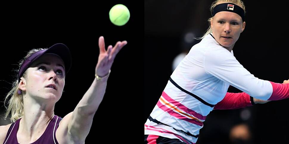 Svitolina and Bertens the late...