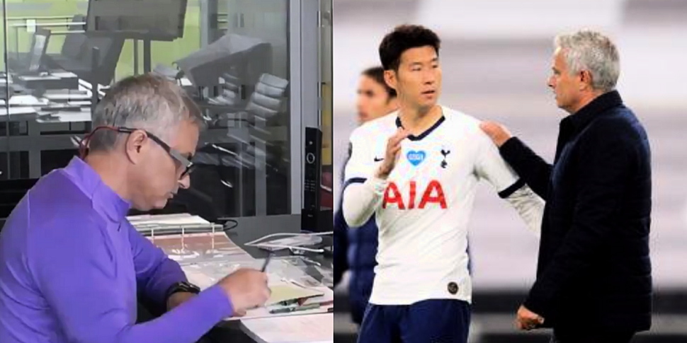 WATCH: Jose Mourinho reacts to...