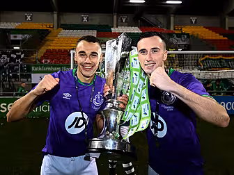 Graham Burke and Aaron McEneff...