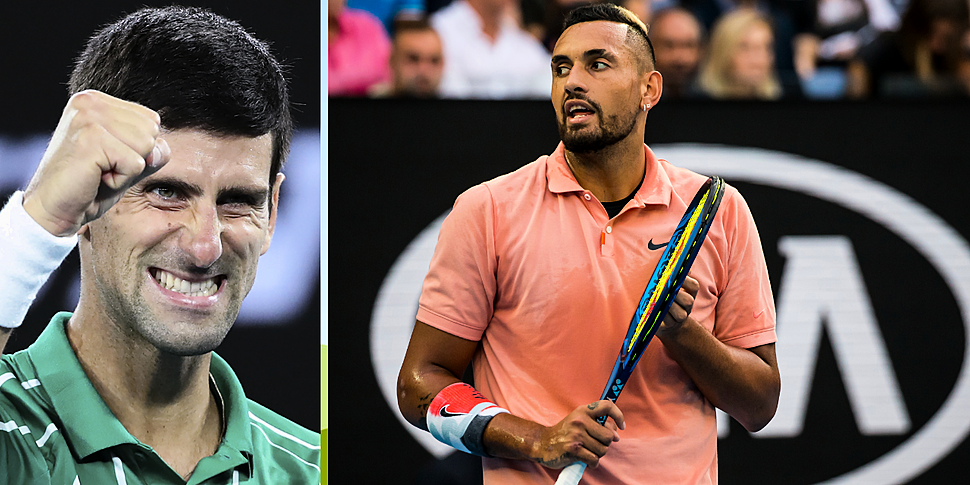 Kyrgios labels Djokovic 'a too...