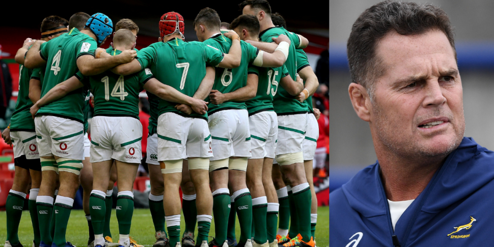 Rassie Erasmus Denies Ever Calling Ireland A Team Of Softies Off The Ball