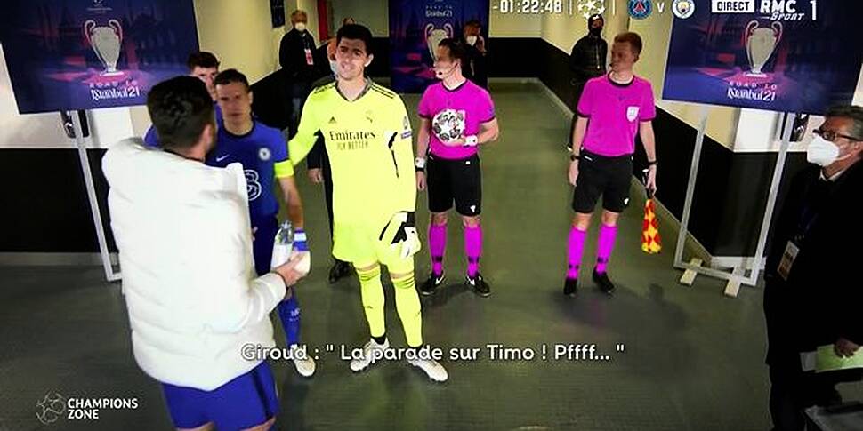 Giroud & Courtois captured dis...