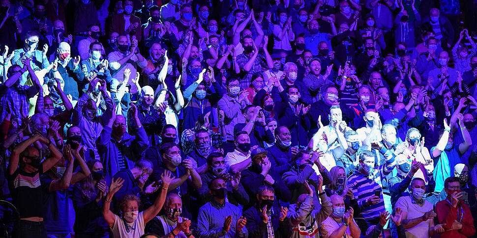 WATCH: Capacity Crucible crowd...