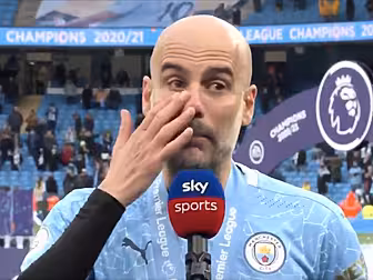 WATCH: Pep Guardiola says tear...