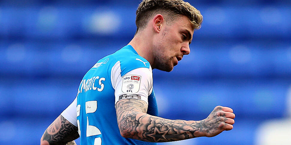 Peterborough's Sam Szmodics re...