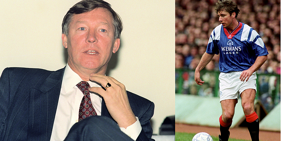 'Fergie's not taking you, talk...