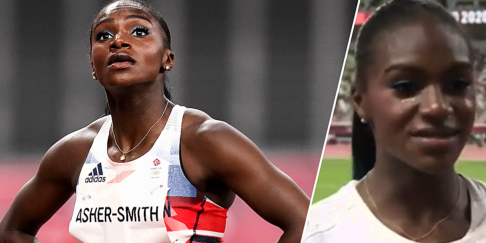 Dina Asher-Smith breaks hearts...