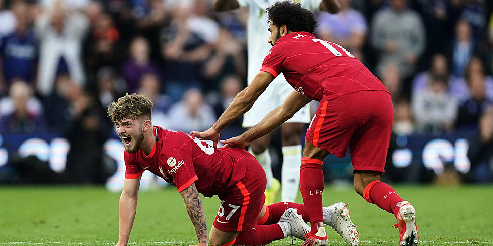 Liverpool expect Harvey Elliot...