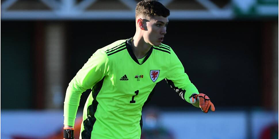 Norwich goalkeeper Dan Barden...