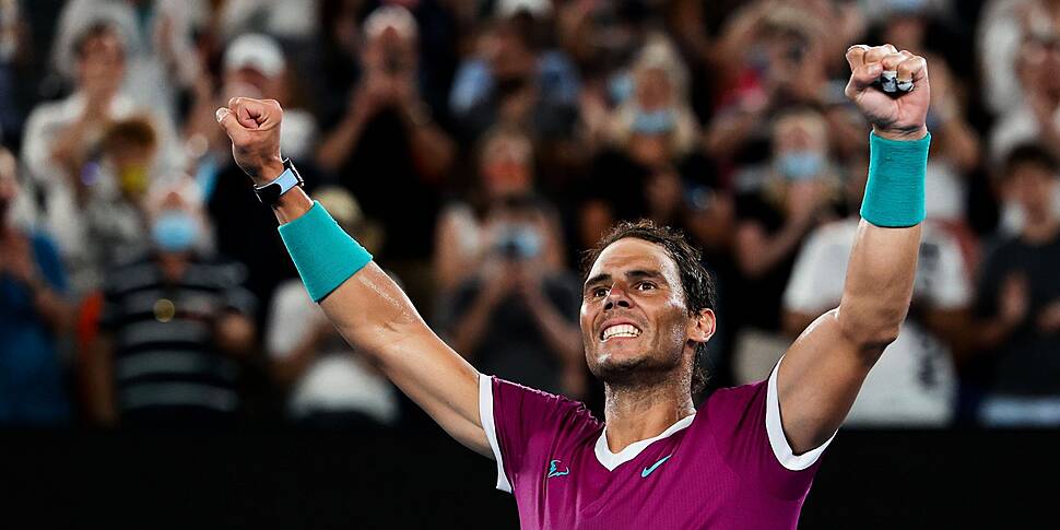 Rafael Nadal wins the Austrlia...