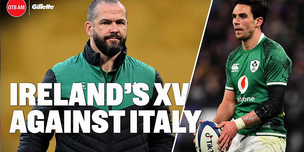 The team that Andy Farrell sho...