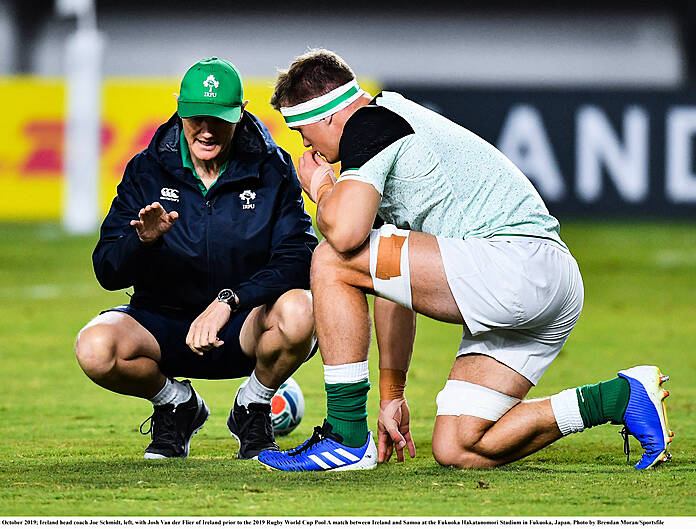 Joe Schmidt is probably one of...
