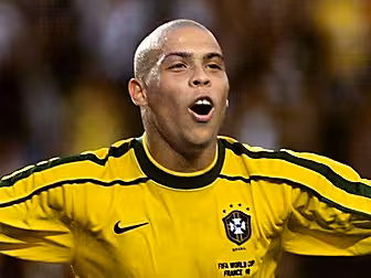 Brazil's Ronaldo was the face...