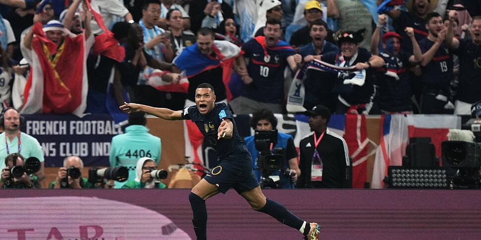 mbappe total goal in world cup