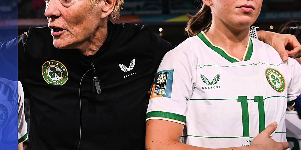 Vera Pauw and Katie McCabe wer...