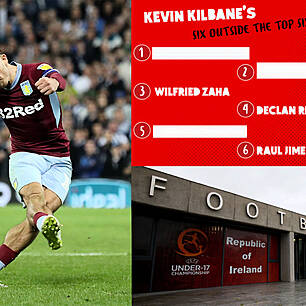 Kev's six outside the top six,...