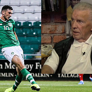 John Giles on Jack Byrne, Troy...