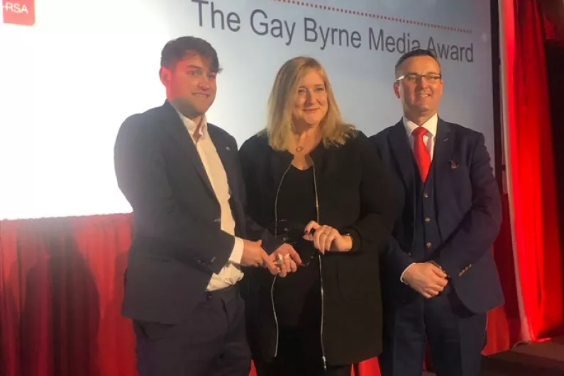 Radio Kerry journalist wins inaugural Road Safety Authority Gay Byrne Media Award