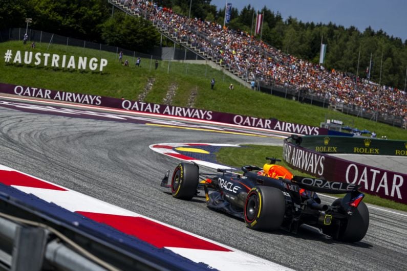 Verstappen on pole for today's Austrian Grand Prix