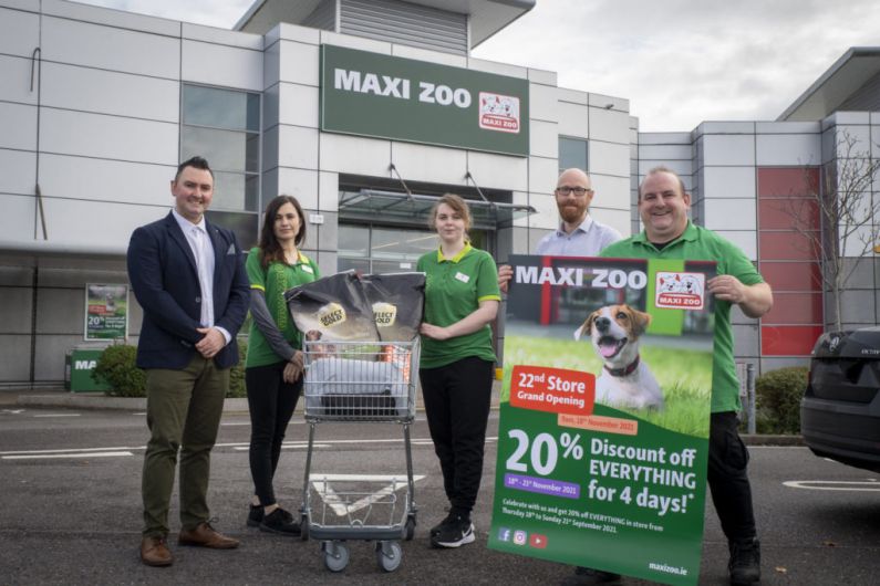Maxi Zoo to create 14 jobs in Tralee
