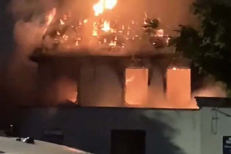 Gardaí tackle blaze at vacant Tralee building overnight