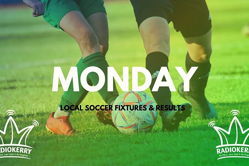 Monday local soccer fixtures &amp; results