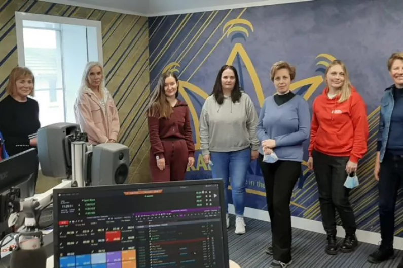 Ukrainian women attend Radio Kerry media course
