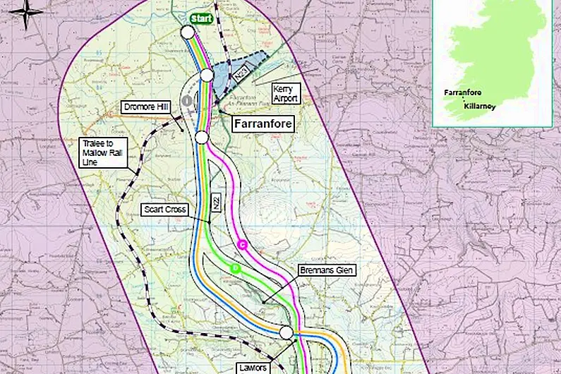 Final route for Farranfore to Killarney bypass likely to take another few months