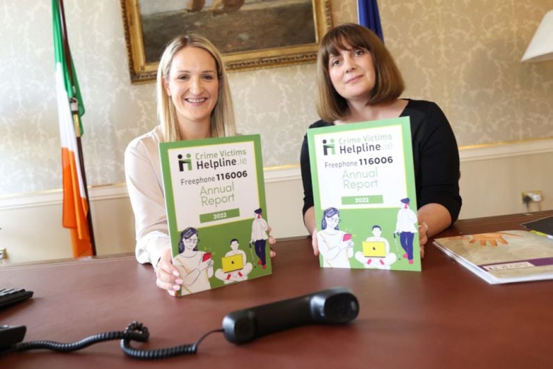 Crime Victims Helpline contacted at least 76 times&nbsp;by &nbsp;Kerry people last year