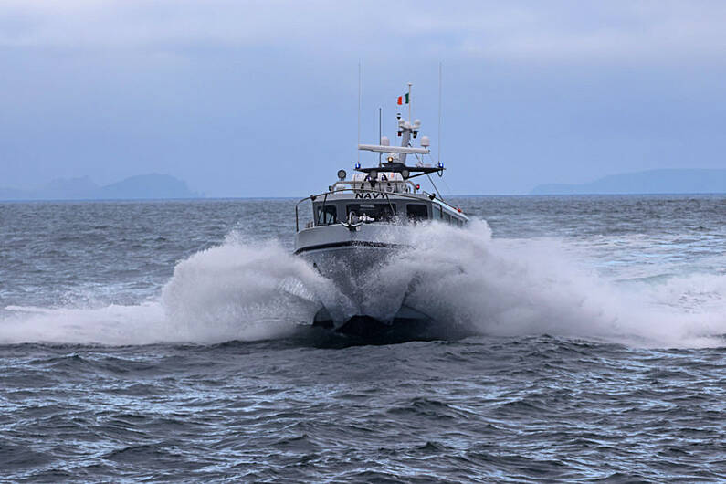 First Irish-built naval vessel in 40 years launched in Valentia where it was made