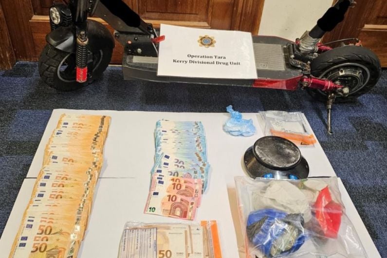 Drugs including heroin, cocaine and cannabis worth over &euro;15,000 seized in Kerry