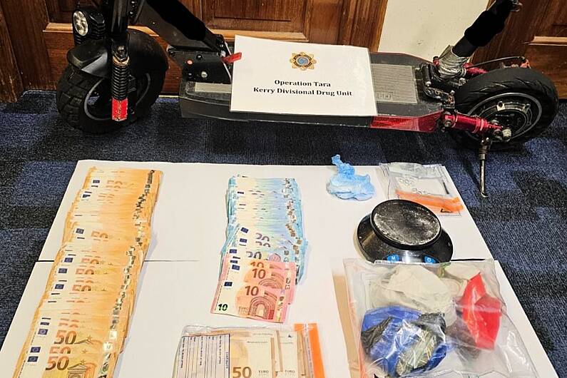 Drugs including heroin, cocaine and cannabis worth over €15,000 seized in Kerry