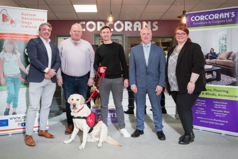 Corcoran’s furniture & Carpets launch charity walk in aid of Autism Assistance Dogs Ireland