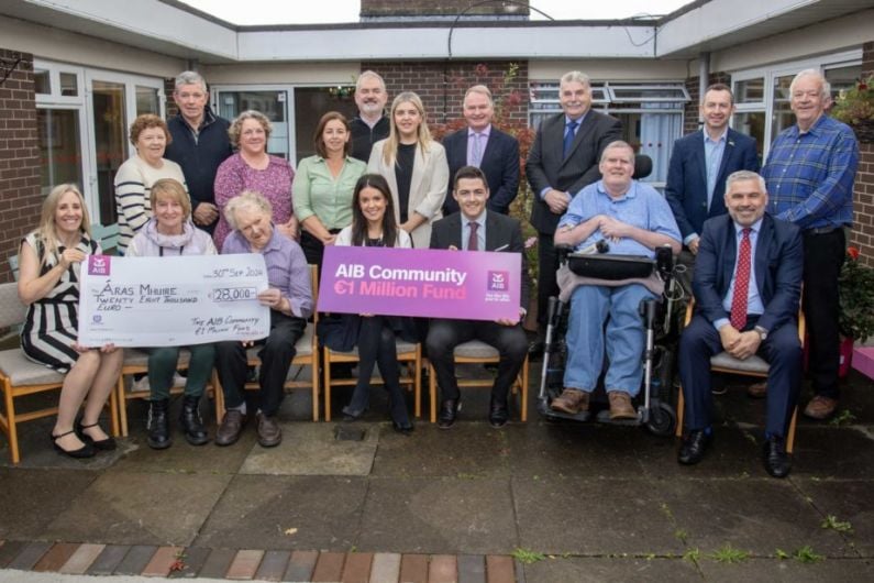 Two Kerry care facilities receive &euro;28,000 from AIB community fund