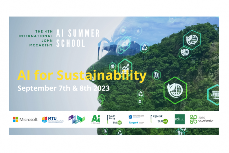 AI for Sustainability is theme of this year’s John McCarthy AI Summer School