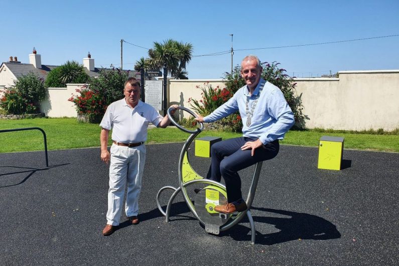 Outdoor exercise area installed in Ballybunion