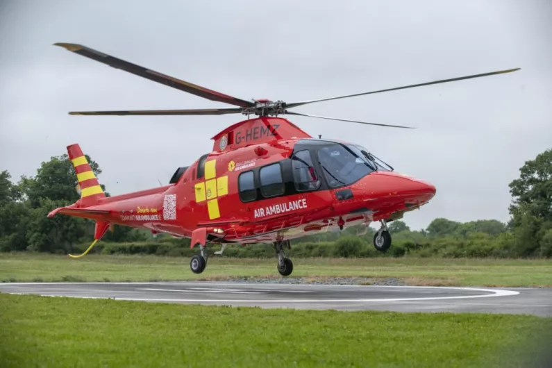 New helicopter will allow Irish Community Air Ambulance go further faster